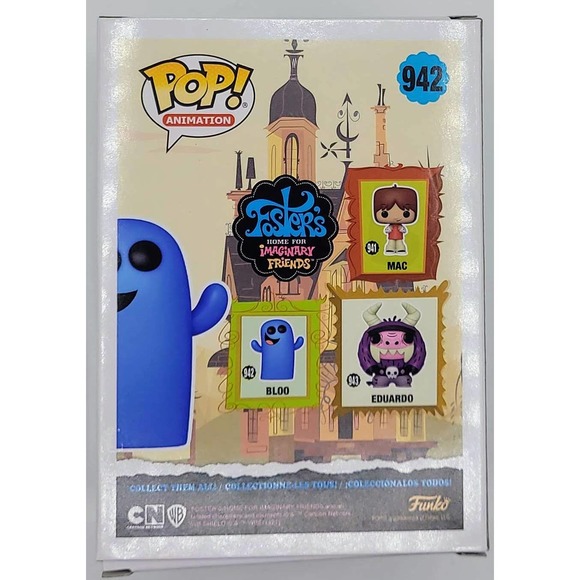 Funko Pop! Bloo #942: Foster's Home for Imaginary Friends with Pop Protector - Picture 3 of 6